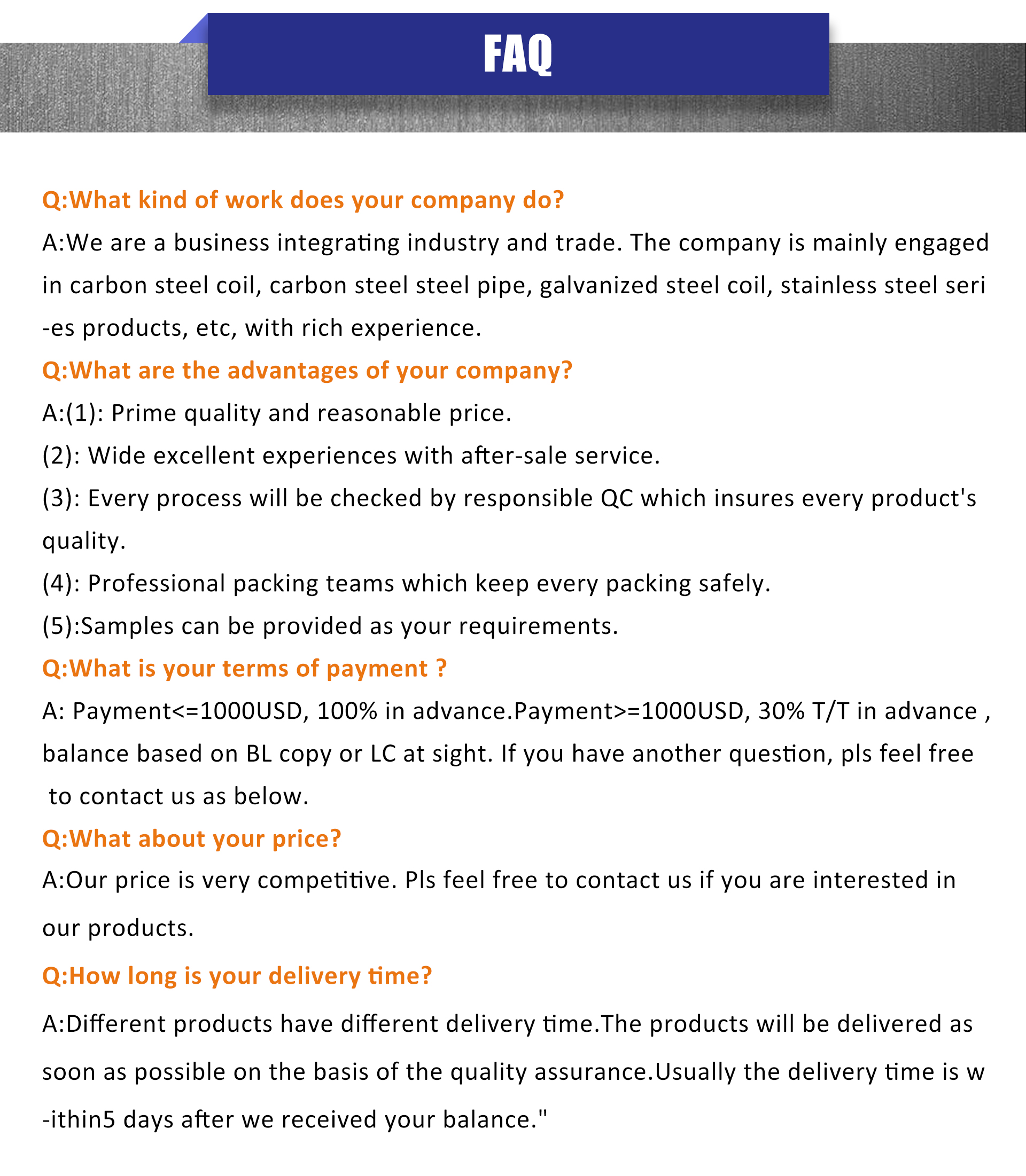 Steel Product 9