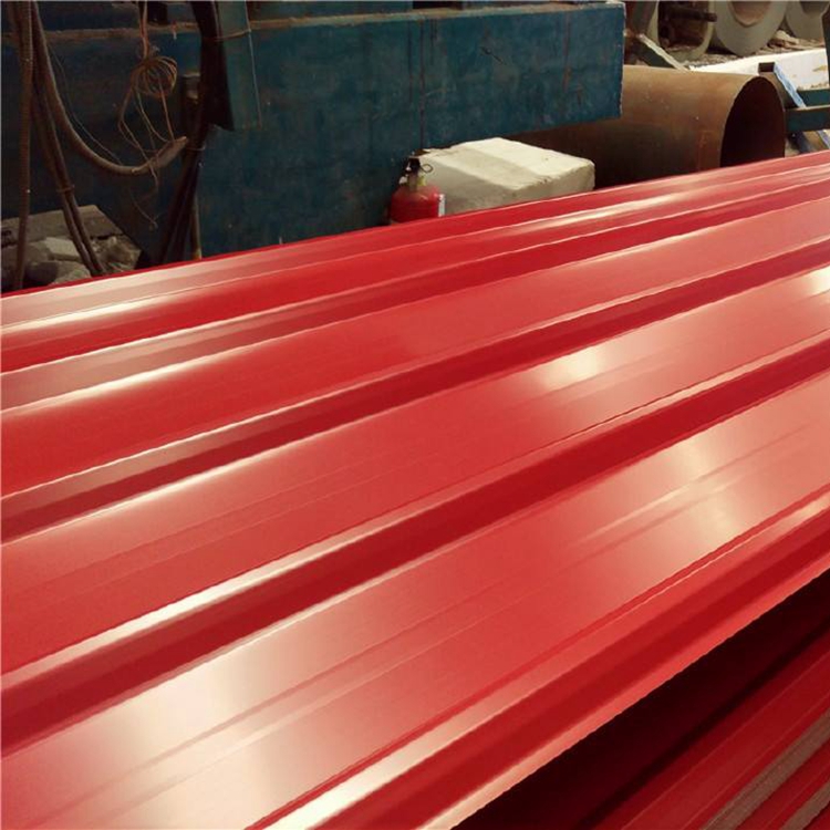 Corrugated Prepainted Galvalume Sheet | AZ150 + SMP Coating | 0.35mm-0.8mm for Coastal Salt Spray Area