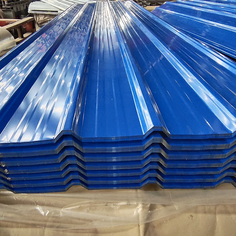 Metal roofing sheet production