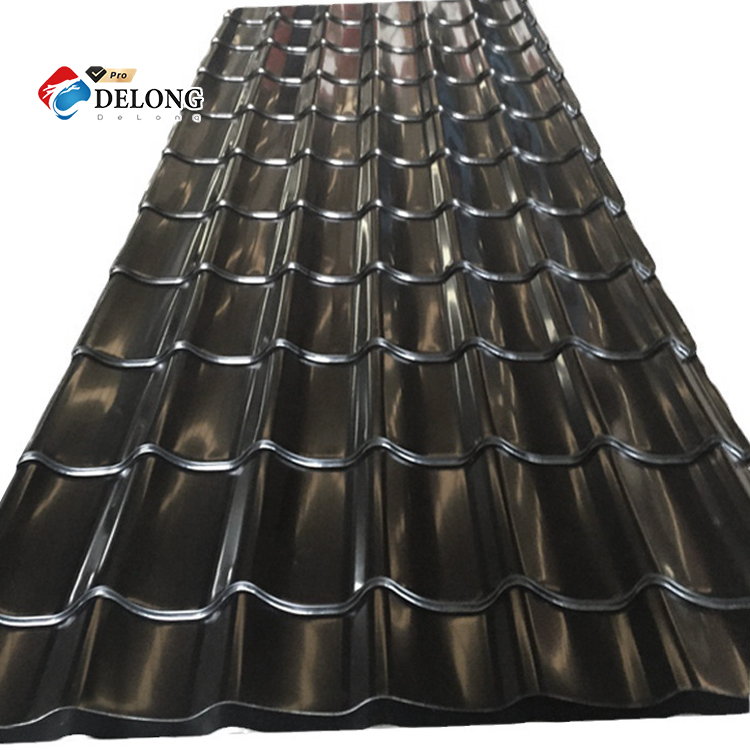 Customize Color Zinc Coated Corrugated Roofing Sheet, Prepainted Galvanized Corrugated Steel Metal Roofing Sheet