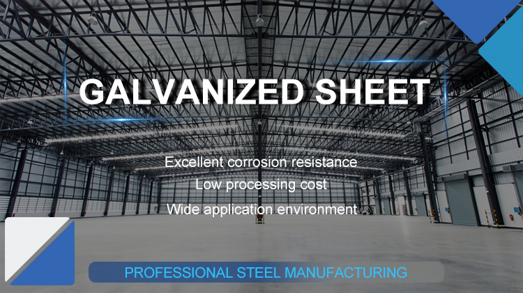Galvanized steel sheet view 1