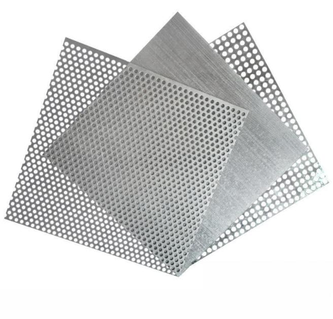 Ready to Ship Stainless Steel 1mm Dia Round Hole Perforated Punching Metal Sheet