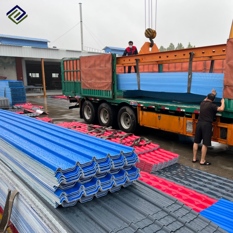 Modern Insulation Waterproof PVC UPVC Corrugated ASA Coated Roofing Sheets Trapezoid Residential/Warehouse Roofing Panels