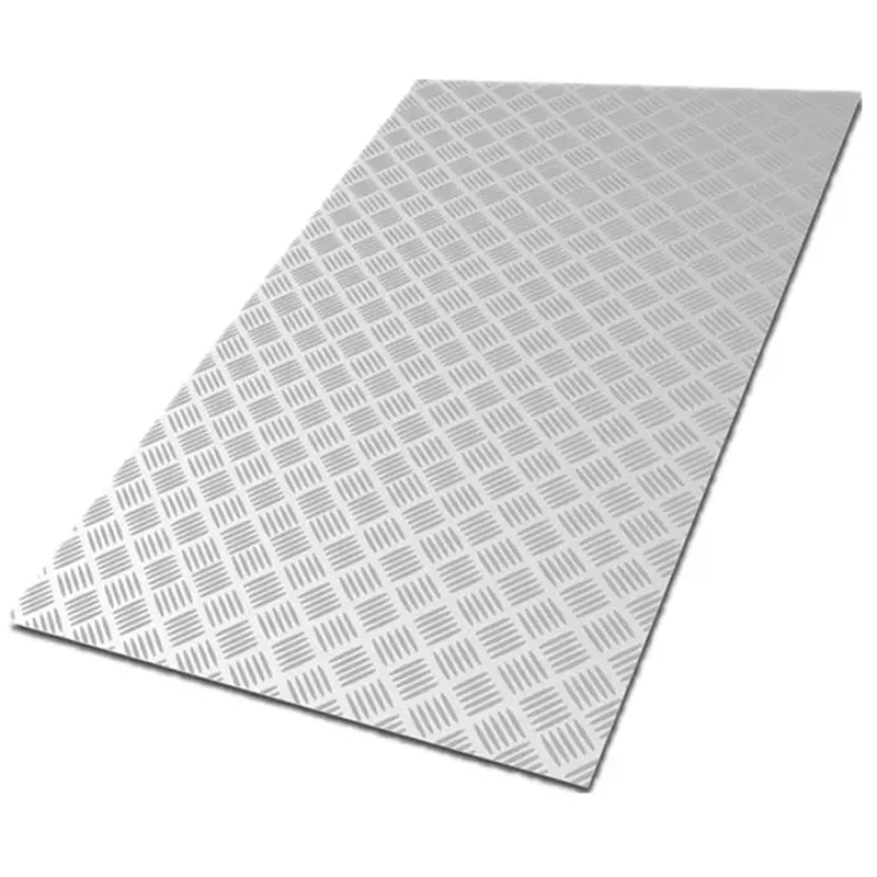 Hot Rolled 304 Stainless Steel Checkered Plate Tear Drop Pattern ASTM Standard Steel Sheet for Cutting