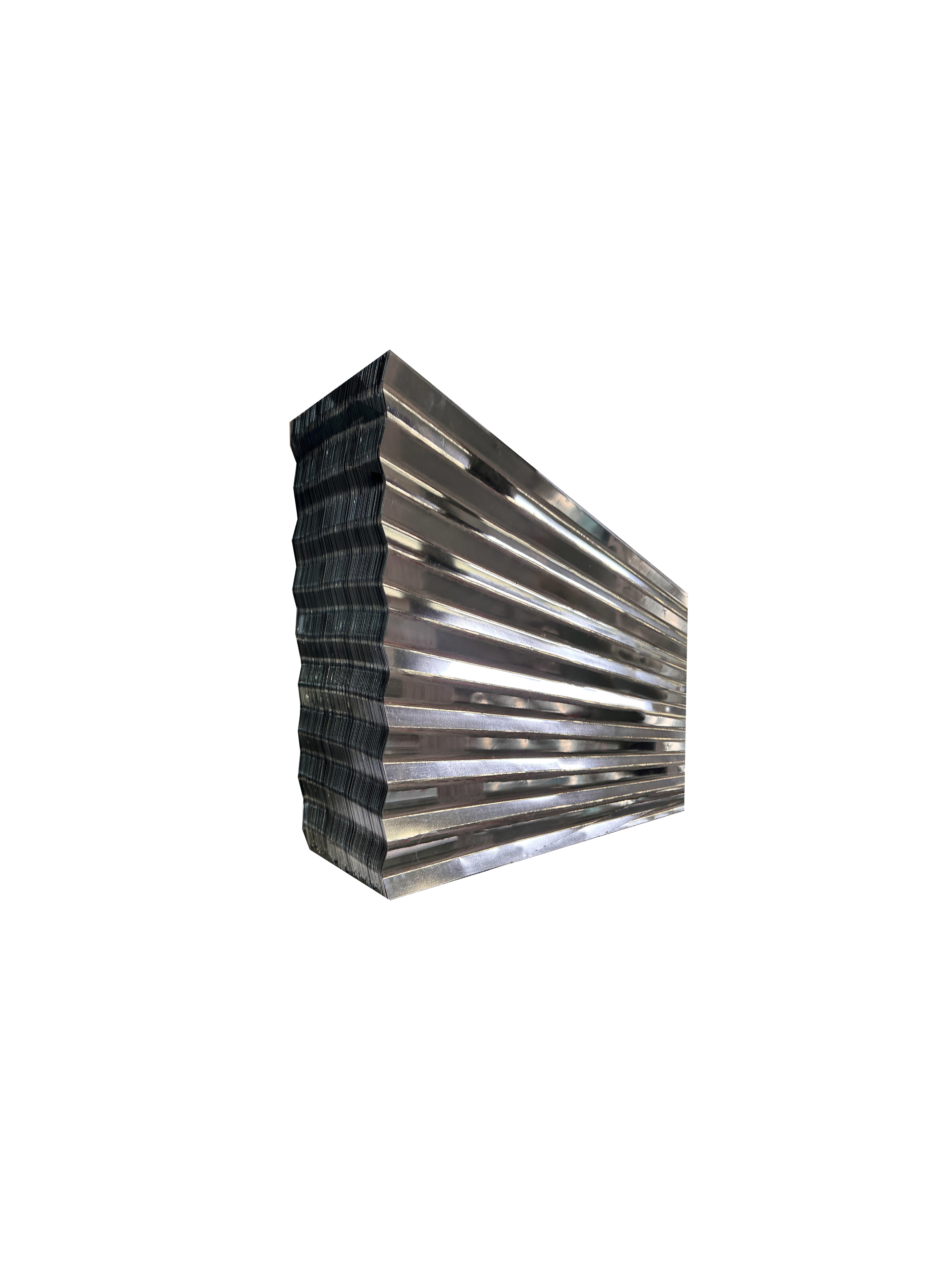 Hot Dipped Prepainted Corrugated Sheet Metal Color Coated Roofing Sheet With Bending Cutting Welding Services BIS Certified