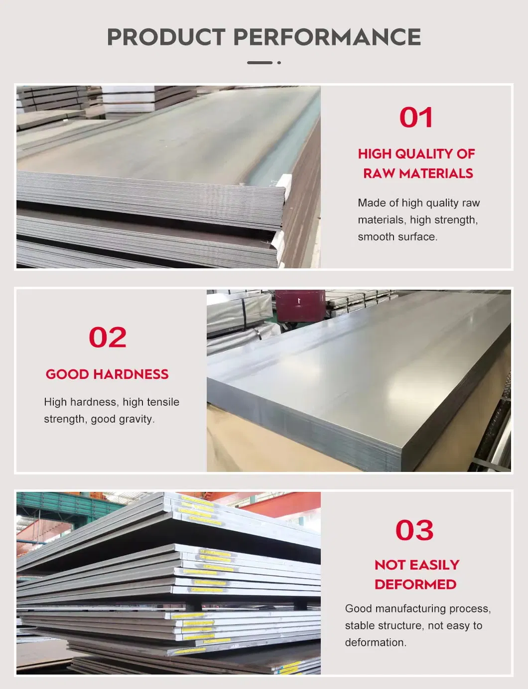 High Strength Low Carbon Steel Plate ASTM A36/Q195/Q235/Q345/Q355/S235jr/Ss400 Hot Rolled Cold Rolled Steel Sheet Low Mild Carbon Steel Iron Plate Sheet