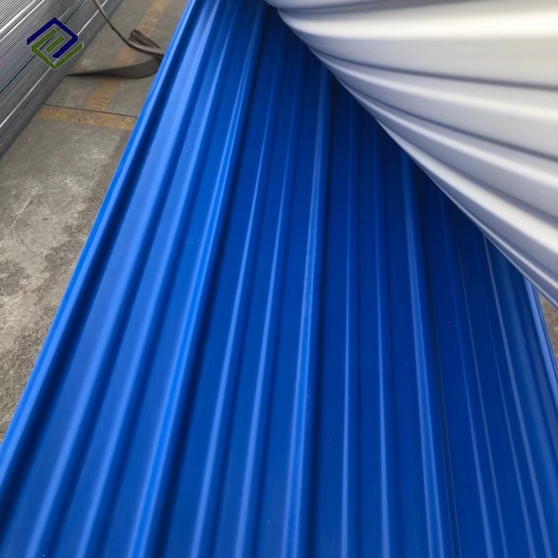 High Strength Cost Effective 4 Layer ASA Coated PVC Corrugated Roof Sheets UV Protected Modern Workshop &amp; Warehouse Application