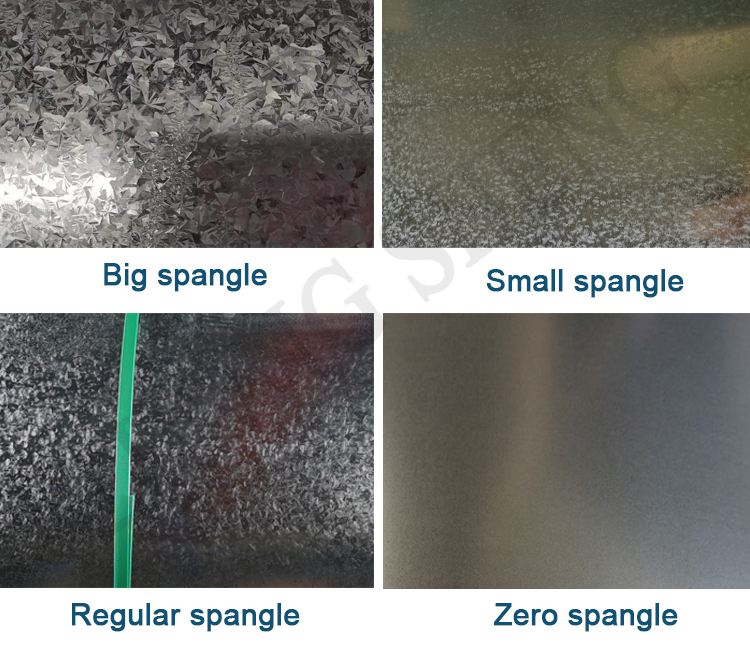 Galvanized steel sheets packaging