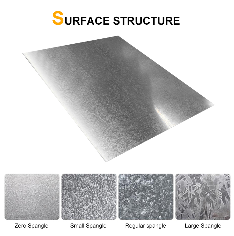 Galvanized steel plate specification