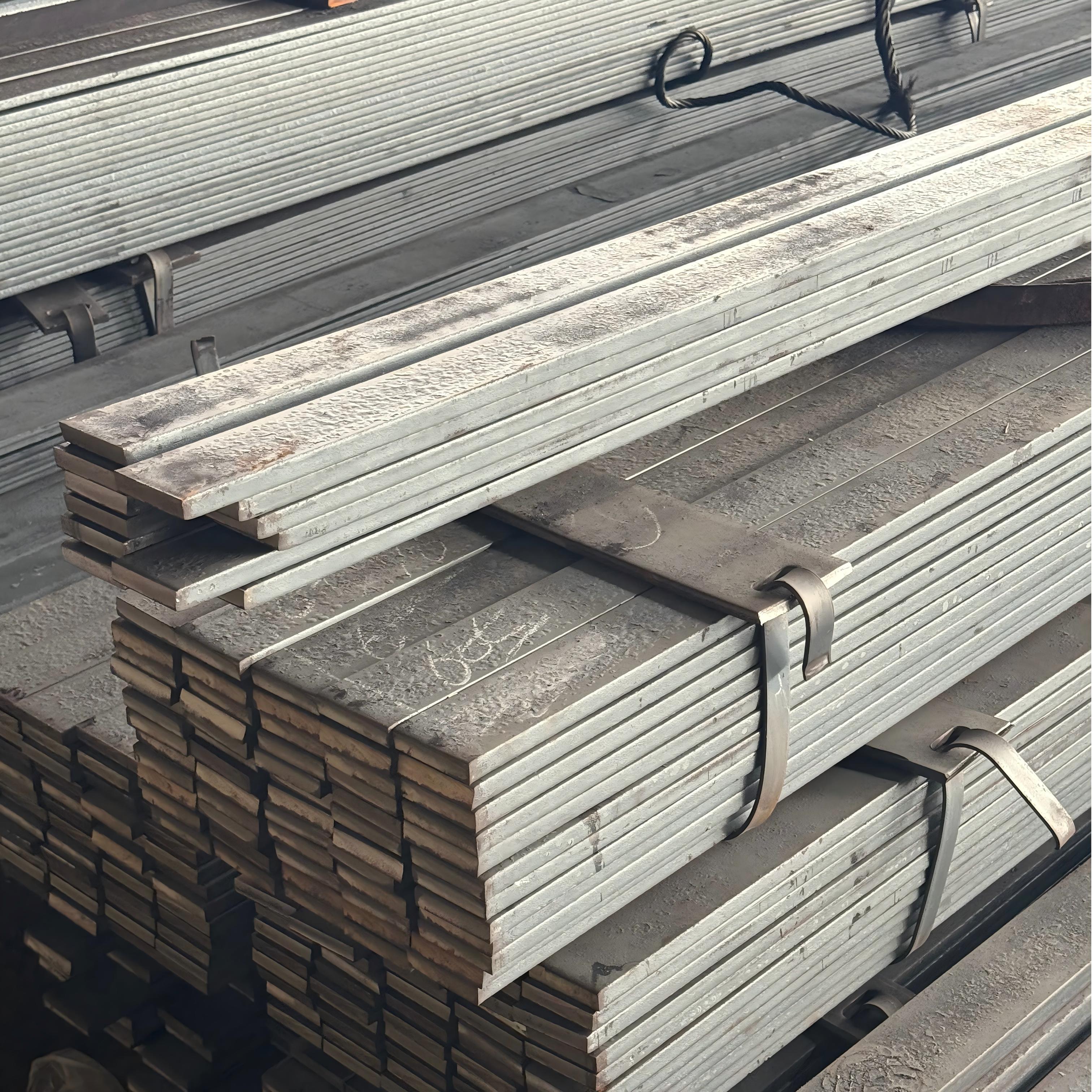 Black Flat Steel Bar