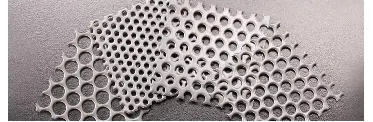 Galvanized Aluminum Hexagon Hole Shape Stainless Steel Perforated Metal Sheet