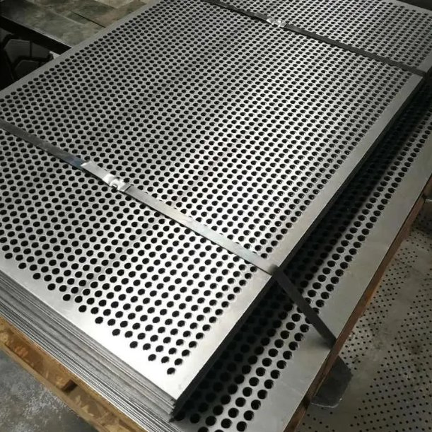 High-Strength Galvanized Steel Perforated Metal Sheet for Walkway and Industrial Use