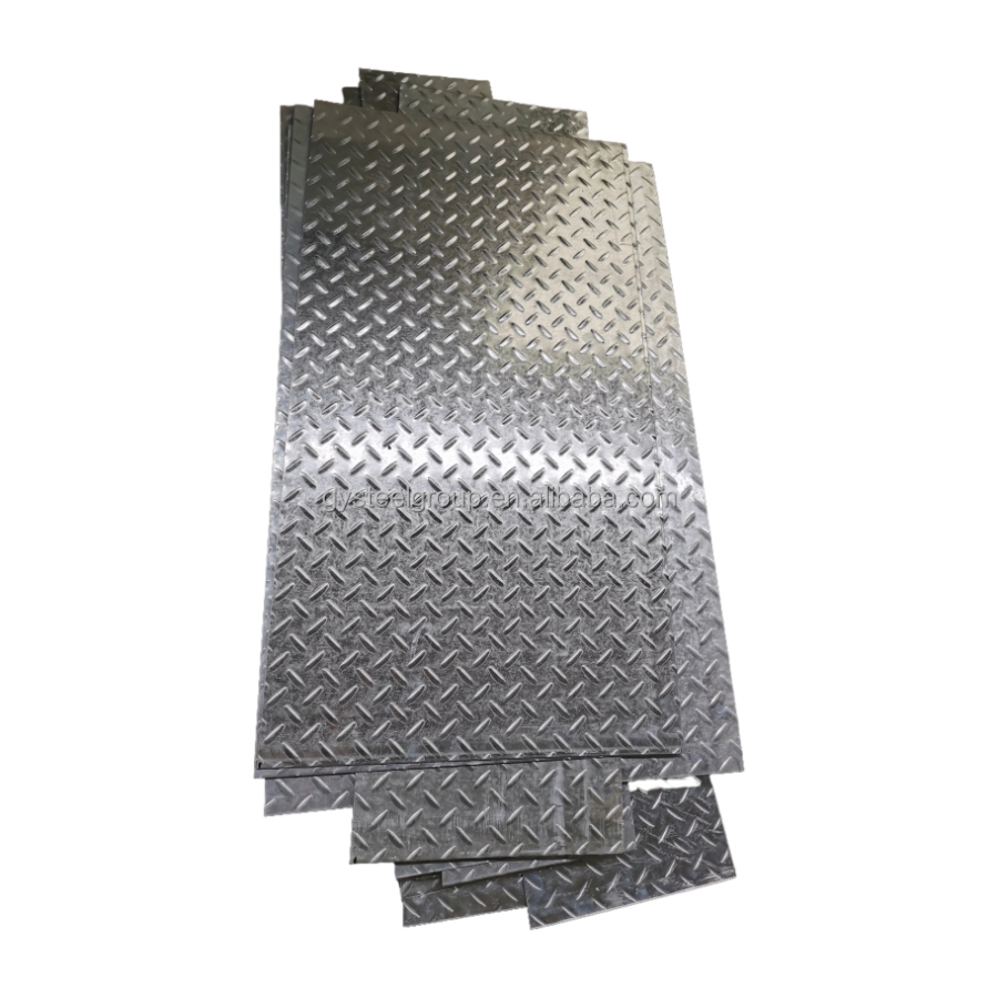 Special Offer Hot Rolled Galvanized CS SS Checkered Steel Plate for Construction