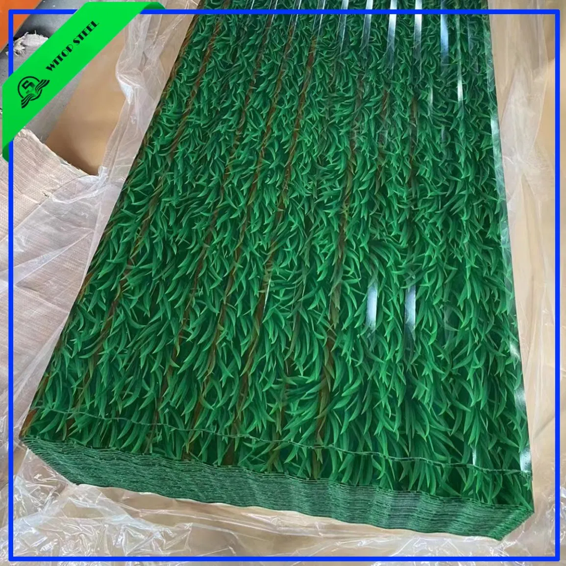 Wave T Shape Color Coated PPGI Prepainted Galvanized Corrugated Steel Roofing Sheets