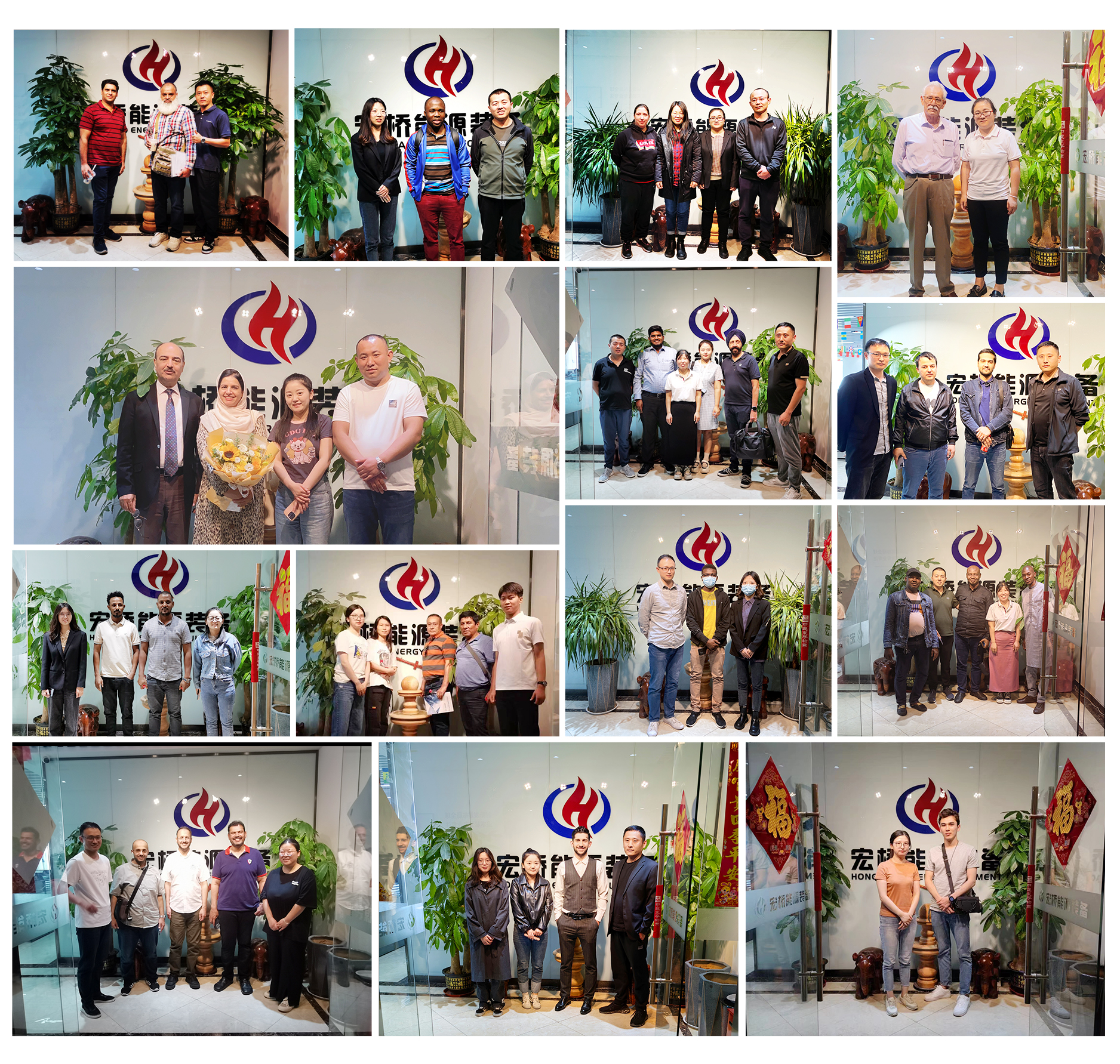 Customer visiting workshop