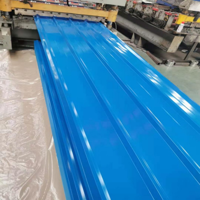 SGLCC Sglcd Dx51d Dx53D Dx54D S550gd Steel Tile Az120 Corrugated Roof Sheets Az150 G550 Anti Finger Building Material Alu Zinc Coated Galvalume Roofing Sheet