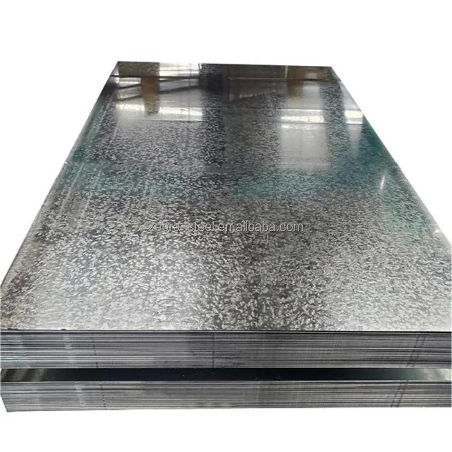 Metal Zinc Galvanized Roofing Steel Sheet Plate 1mm 2mm 3mm Hot Dipped Galvanized Steel Sheet Dx51d Galvanized Steel Sheet