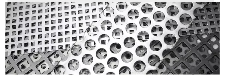 Galvanized Aluminum Hexagon Hole Shape Stainless Steel Perforated Metal Sheet