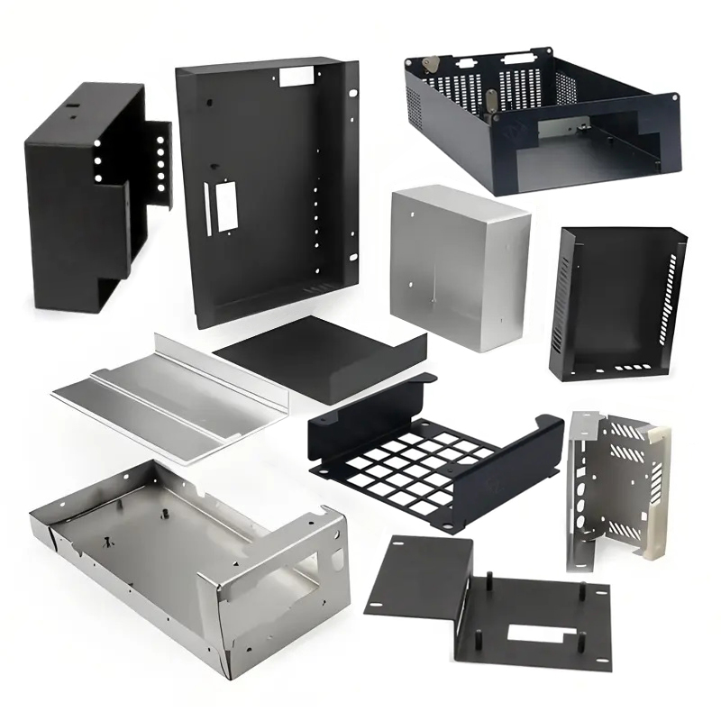 OEM Custom Steel Electrical Enclosure Powder Coated Galvanized Sheet Metal Control Box Fabrication Service
