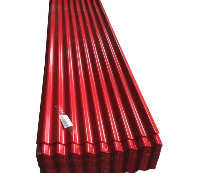 Prepainted Galvanized PPGI Corrugated Steel Roof Plate Roofing Sheet