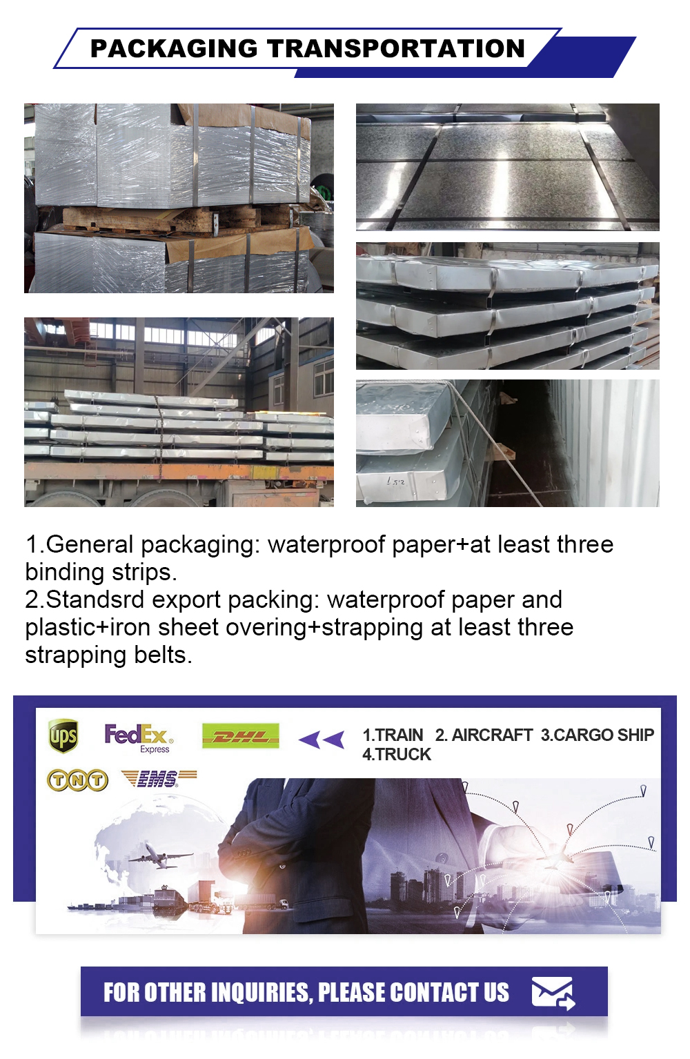 Galvanized steel plate sheet image 3