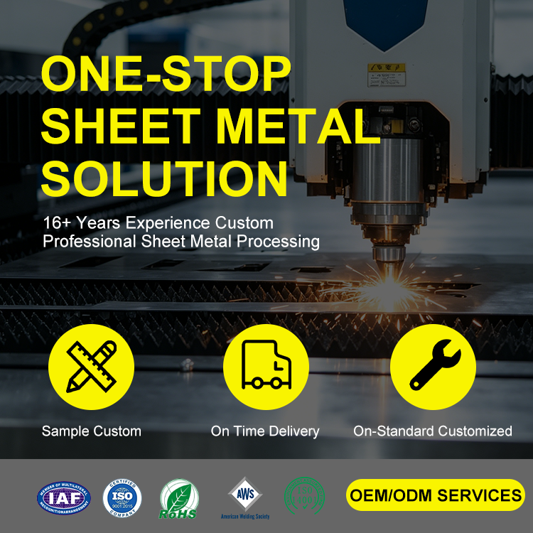 Customized Heavy Steel Laser Cutting Welding Aluminum Stainless Steel Galvanized Custom Sheet Metal Fabrication Service