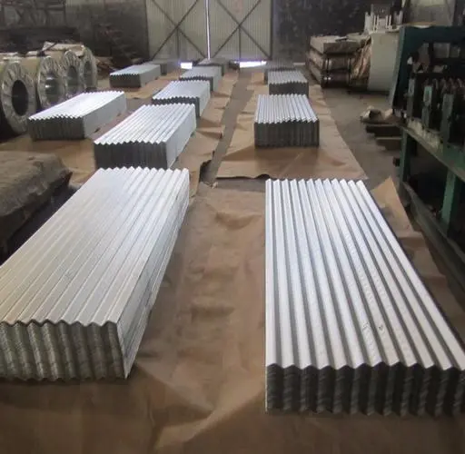 0.5mm 0.6mm 0.7mm Thickness Galvanized/Galvalume Corrugated Gi Gl Roofing Sheet