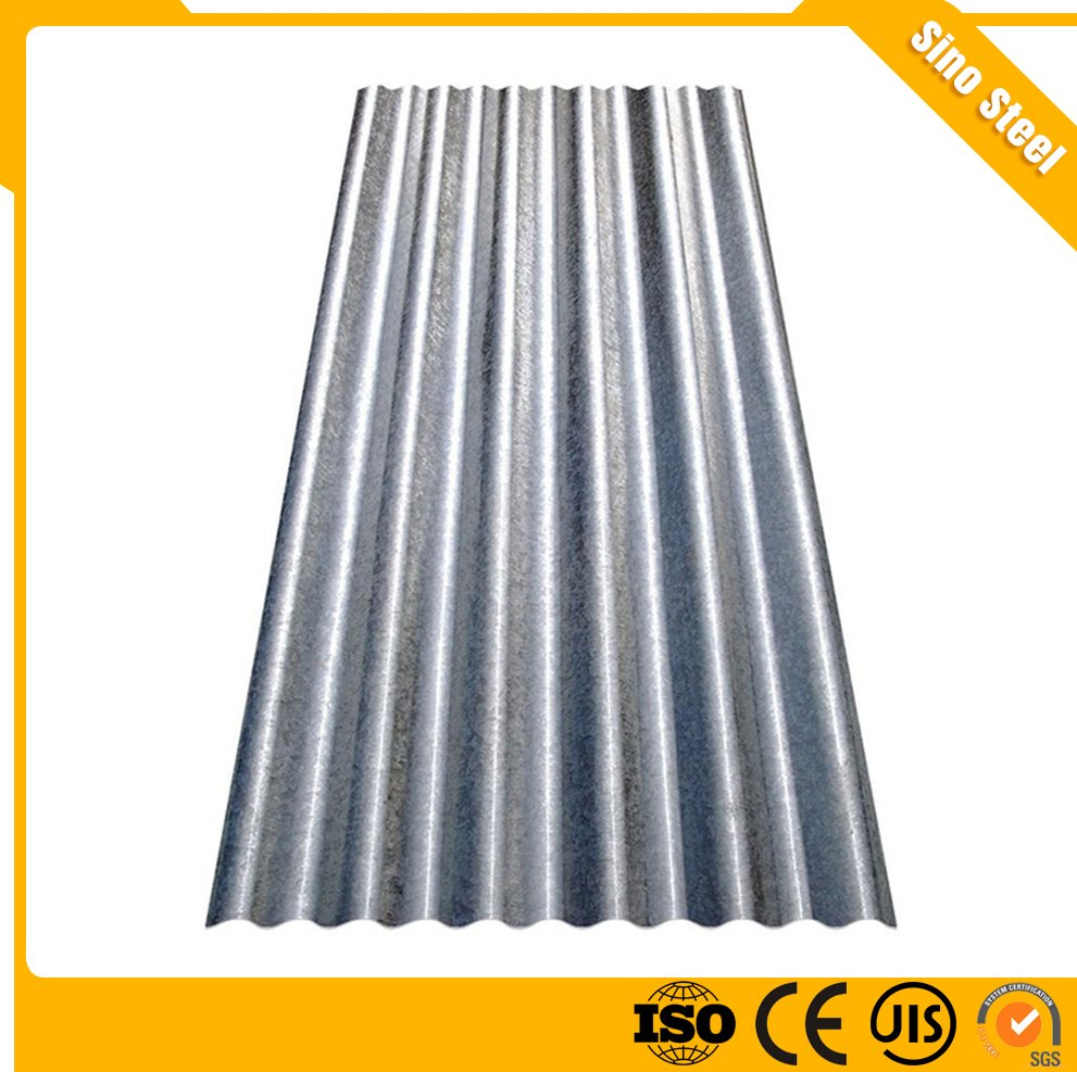 Full Hard Regular Spangle Roofing Sheet Corrugated Galvanized Steel Roof Sheet