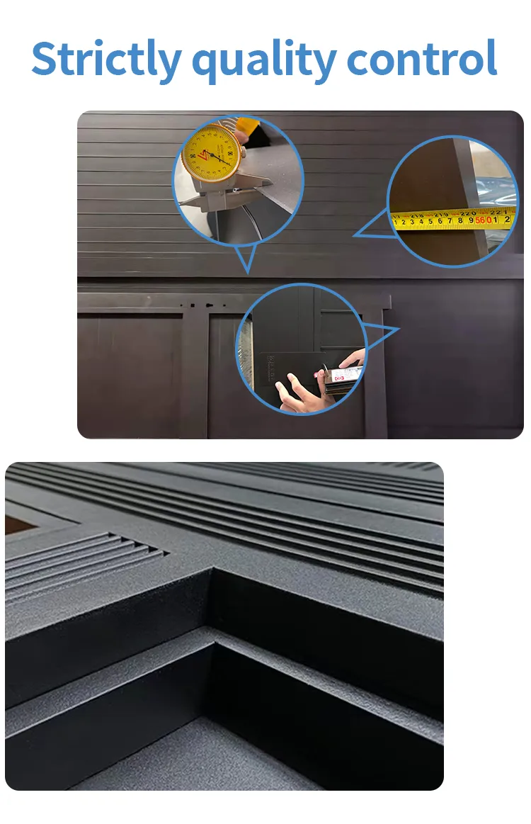 Aluminum Slats Detail