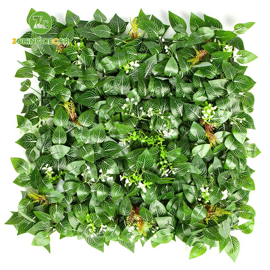 China Manufacture Wholesale UV Proof Removable Artificial Green Plant Wall Artificial Boxwood Mat Vertical Garden