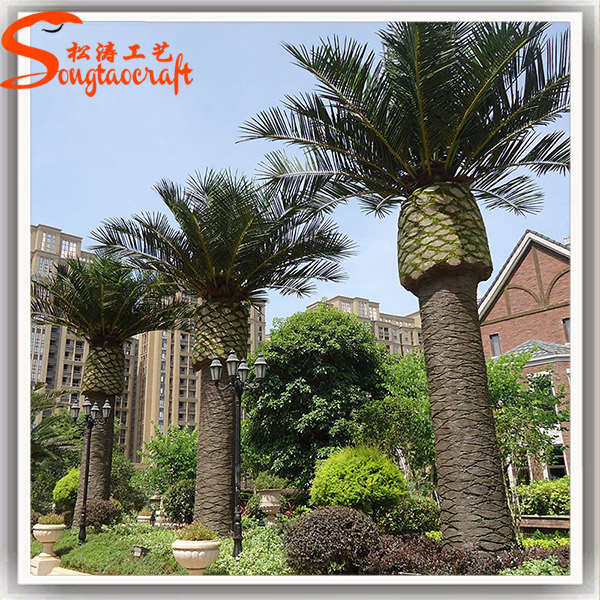 Realistic Large-Scale Simulation Palm Tree