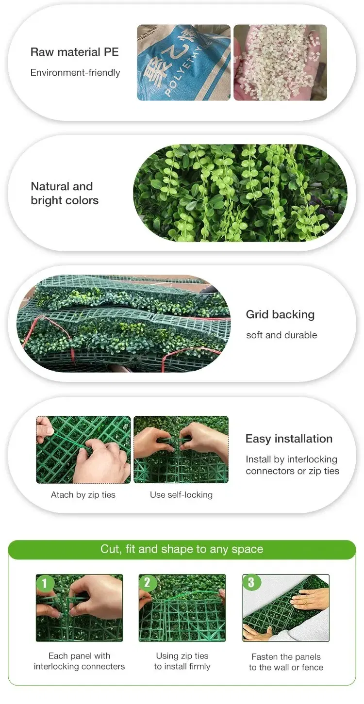 Artificial Moss Advantages