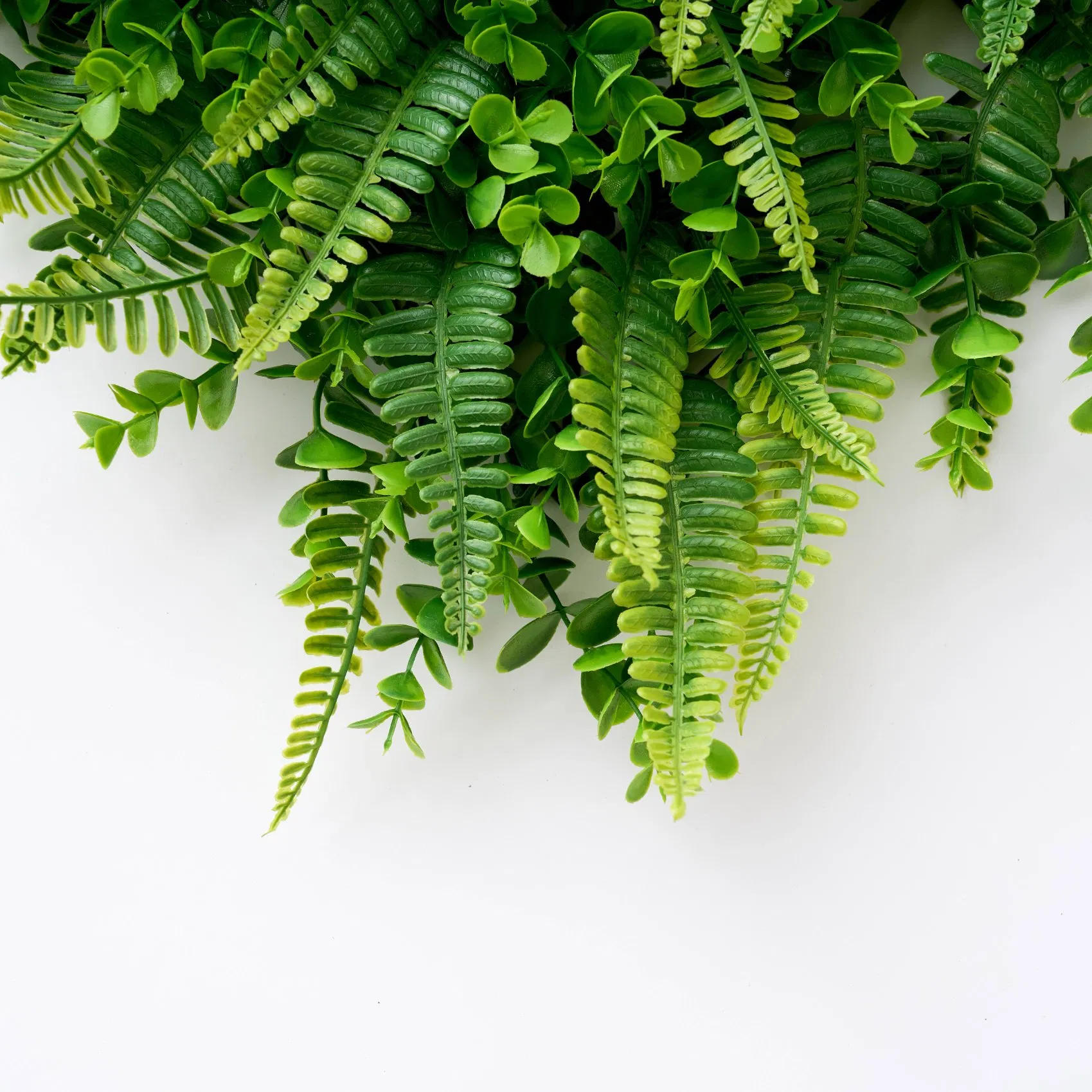 New Design Vertical Garden Fence Artificial Plant Wall UV Protected Faux Plant Wall