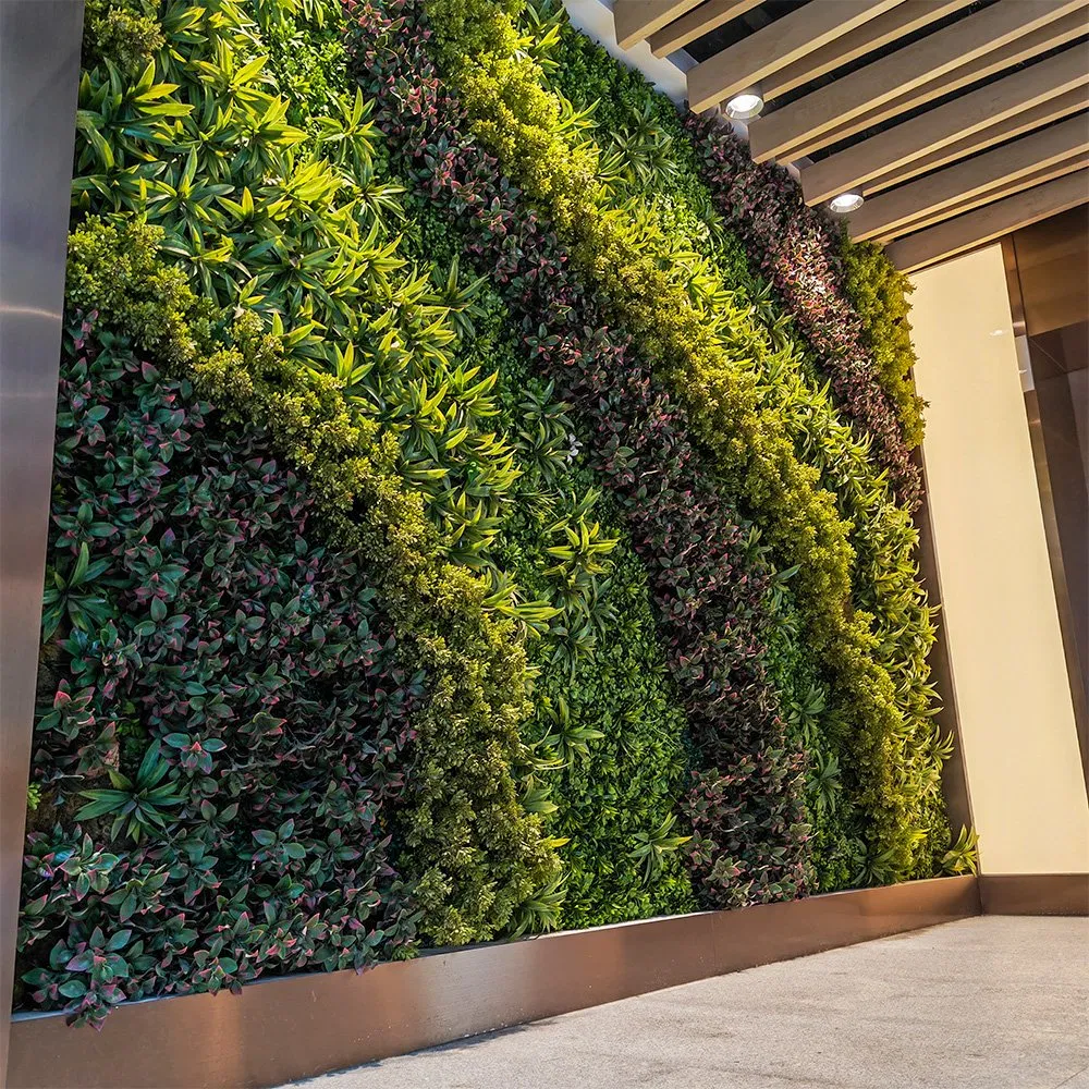 High Quality Plastic Boxwood Artificial Grass Plant Panel for Outdoor with UV Protected