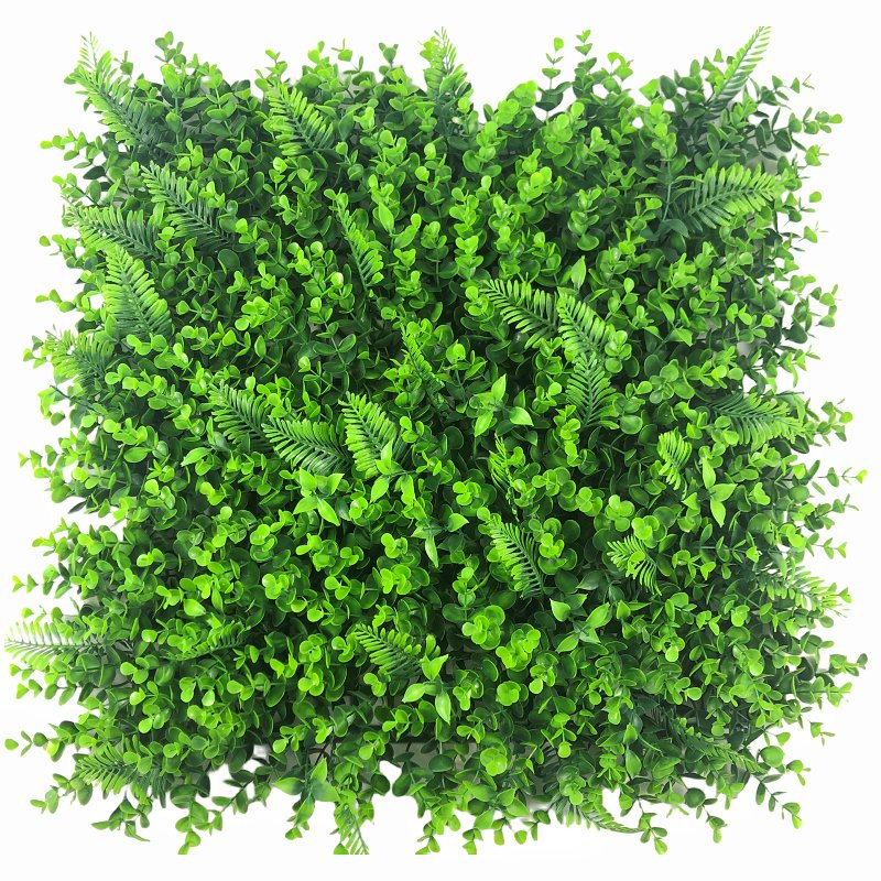 50*50cm Indoor Wall Backdrop Vertical Garden Artificial Hedge Green Wall Panels for Home
