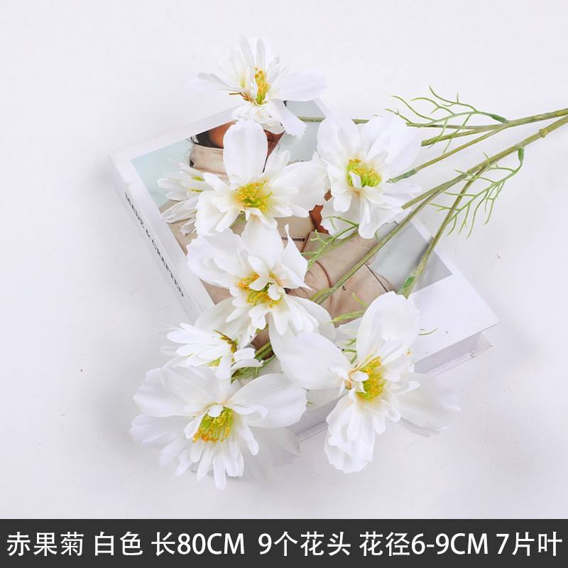 Fake Silk Flower Arrangement Artificial Orchid Magnolia