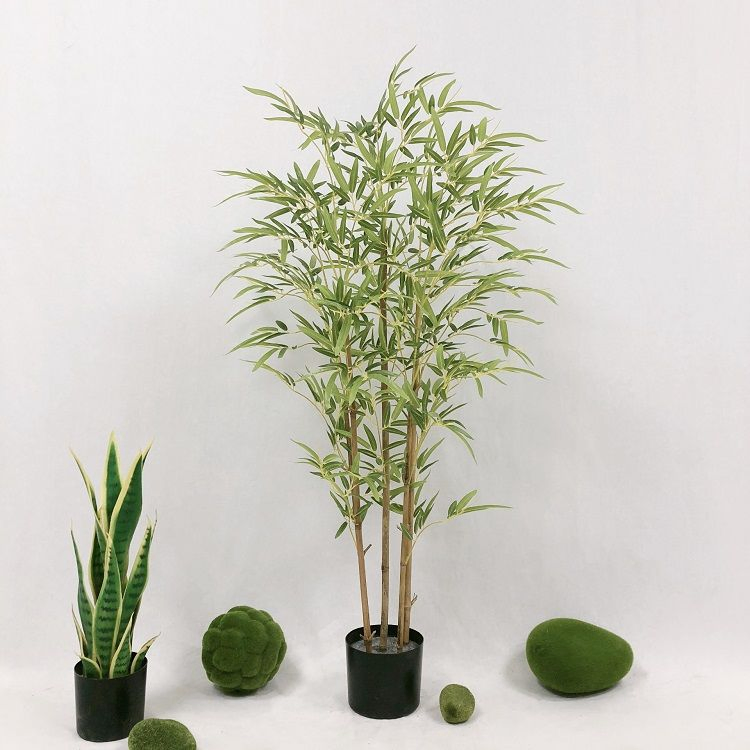 Factory Direct Best Sale Artificial Bamboo Potted for Home Decor