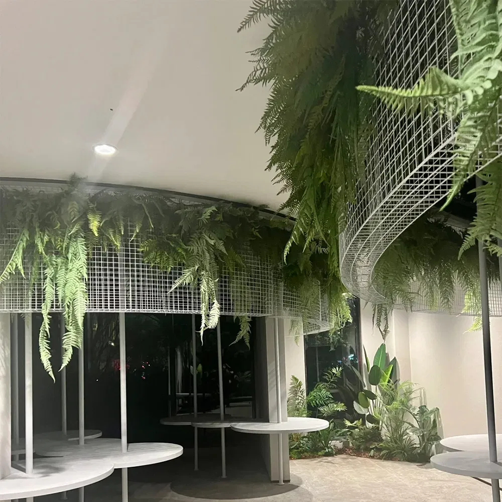 Luxury Party Favors Natural Green Moss Grass Backdrop Wall Artificial Plant for Decoration