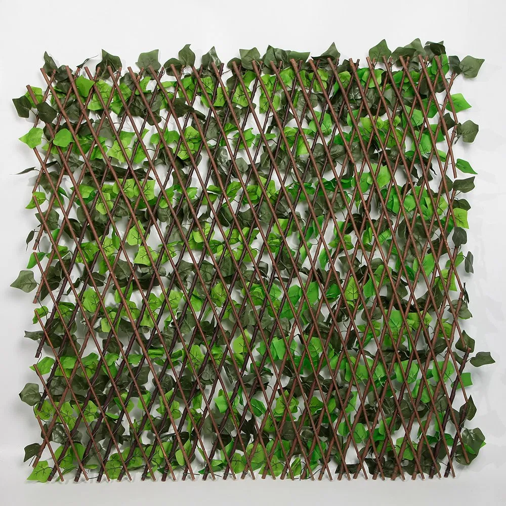 Custom Outdoor Indoor Shelter Privacy Protect Faux Green Grass Hedge Artificial Grass Fence Wall Panels