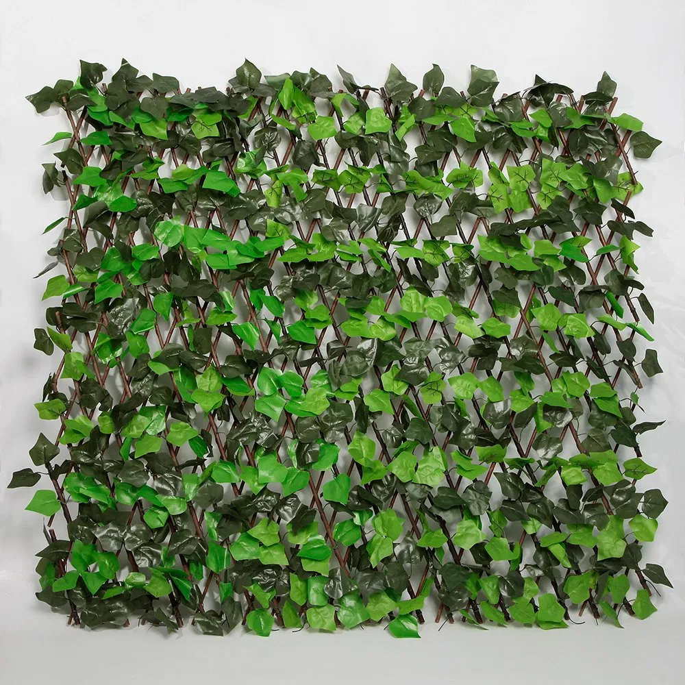 Custom Outdoor Indoor Shelter Privacy Protect Faux Green Grass Hedge Artificial Grass Fence Wall Panels