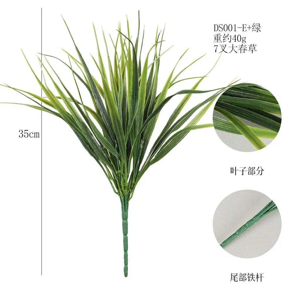 Best Price Unique 35cm UV Protected Artificial Leaves Fake Plant for Outdoor and Indoor Decoration