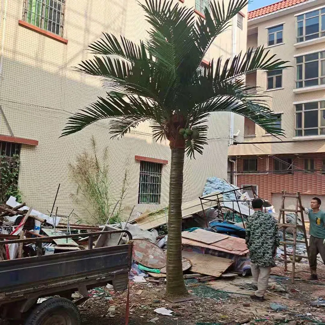 Faux Palm Tree Display