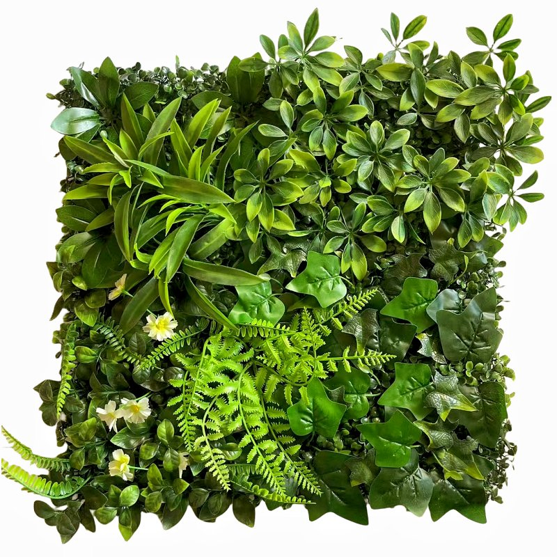 50*50cm Vertical Garden Wall Backdrop Artificial Green Wall Panel for Landscaping Decoration
