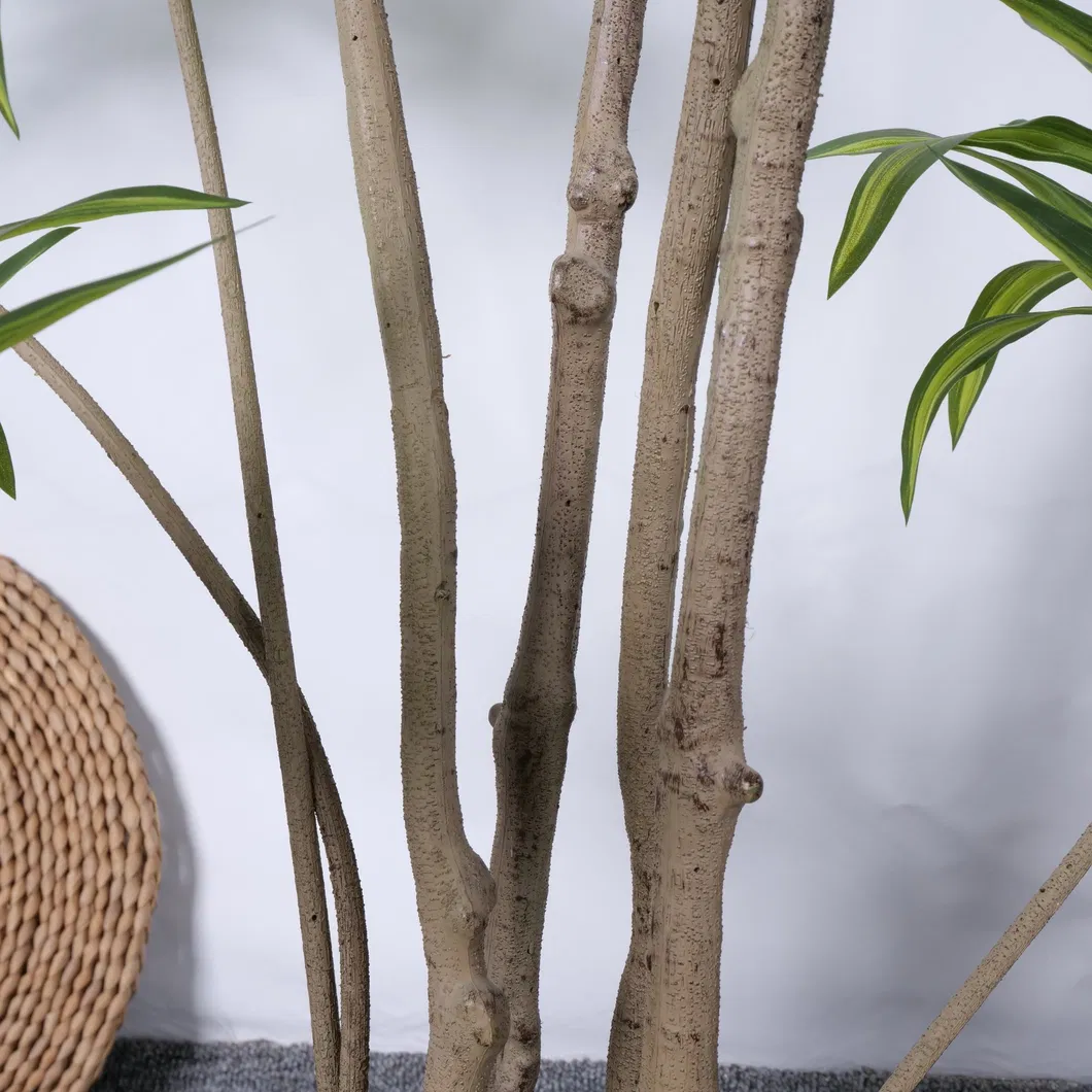 Artificial Lily Bamboo Decoration