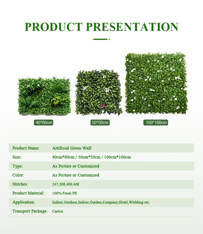 Artificial Grass Wall