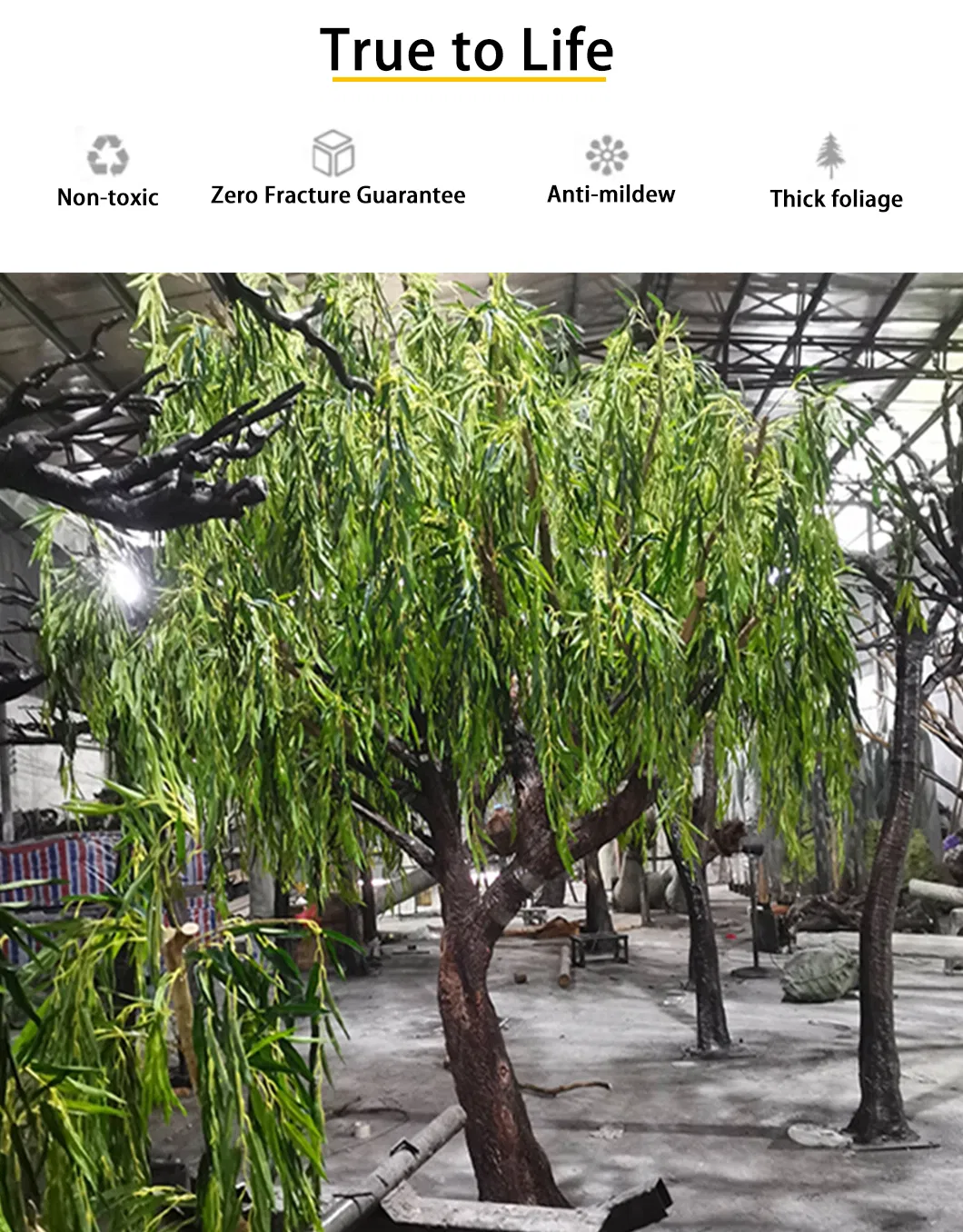 Artificial Willow Tree Structure