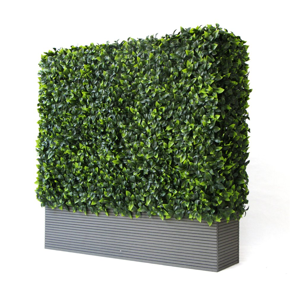 UV Proof Fresh New PE Material Customized Size Hedge Mat for Balcony Privacy Screens