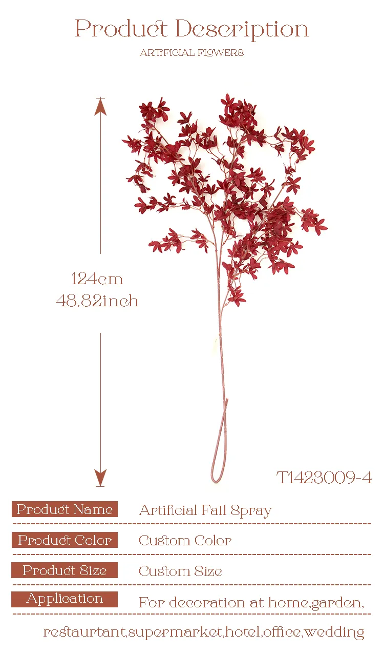 Artificial Orchid Flower Arrangement 4