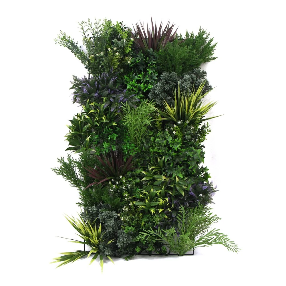 Decorative Natural Touch Artificial Leaf Plant Foliage Wall for Vertical Garden