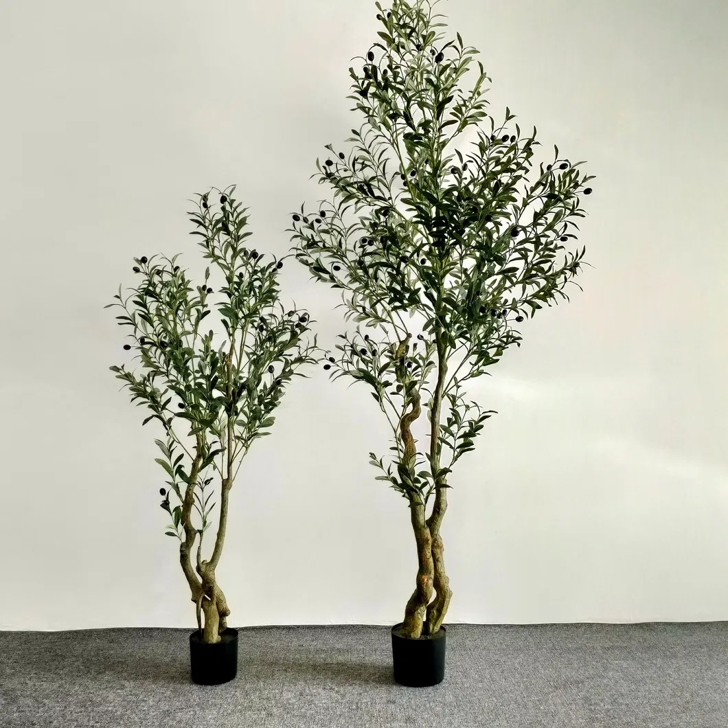Artificial Olive Tree Display